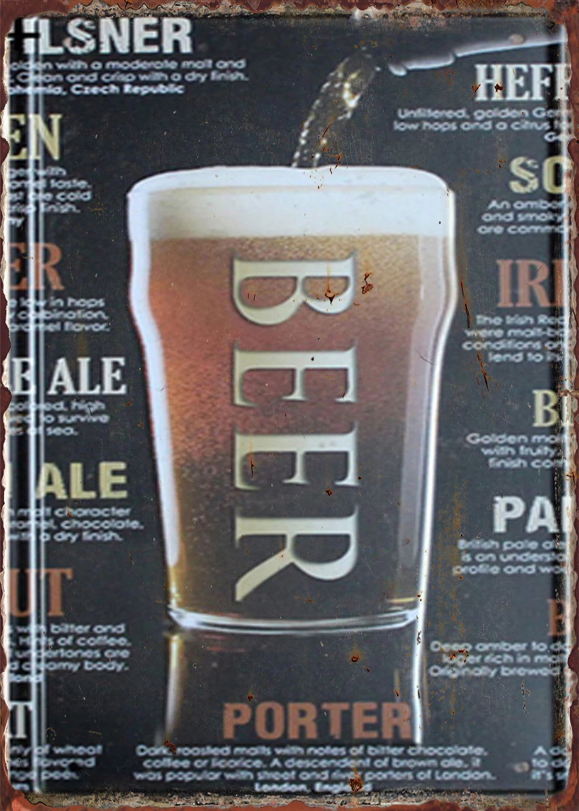 Beer Signs Bar/Pub/Cafe Wall Decor