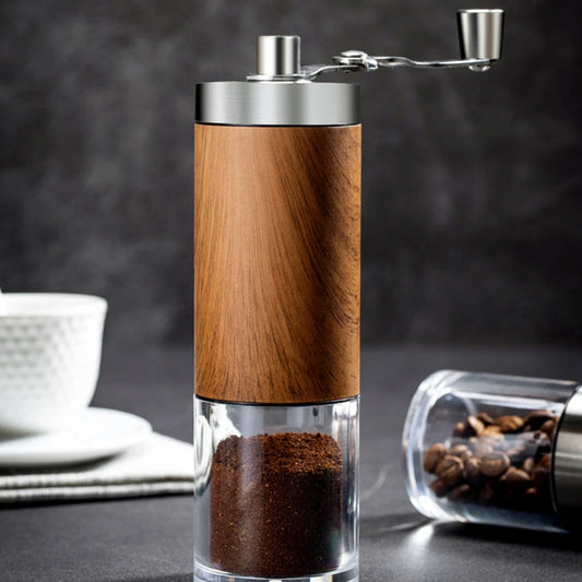 Portable Wood Hand Coffee Grinder