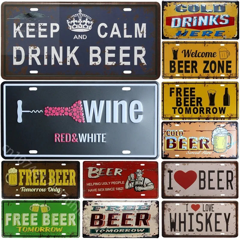 Beer Signs Bar/Pub/Cafe Wall Decor