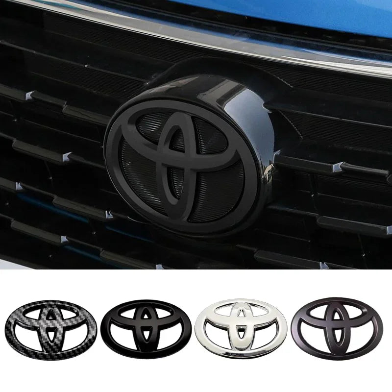 TOYATA Car front grille trunk Logo Emblem For Toyota