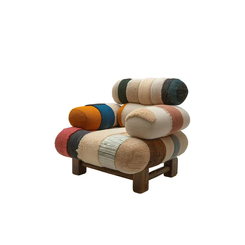 Multitone Patchwork Sofa