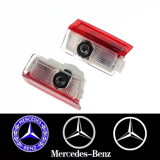 2 Car Door Light LED Projection AMG Mercedes