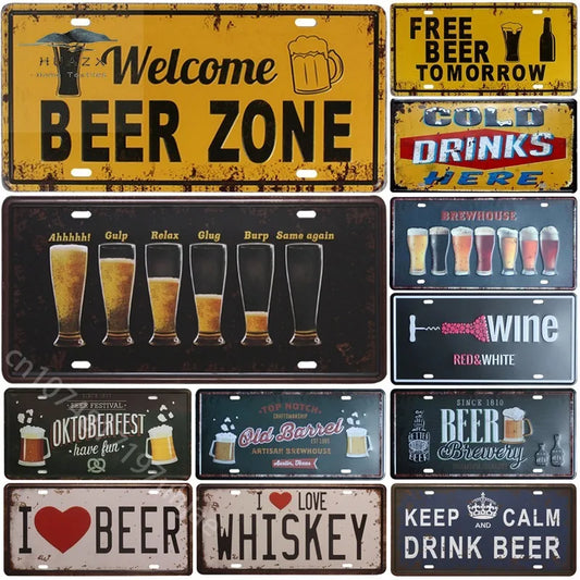 Beer Signs Bar/Pub/Cafe Wall Decor